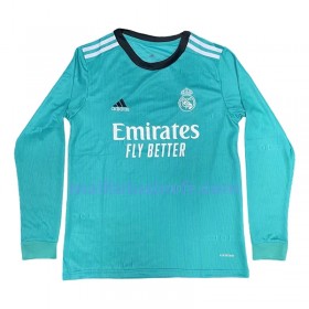 Maillot de Foot Real Madrid Troisième 2021-22 Manches Longues